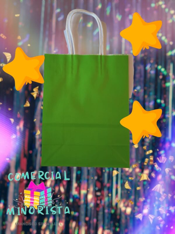 Bolsas para dulces color Pack 10 verde